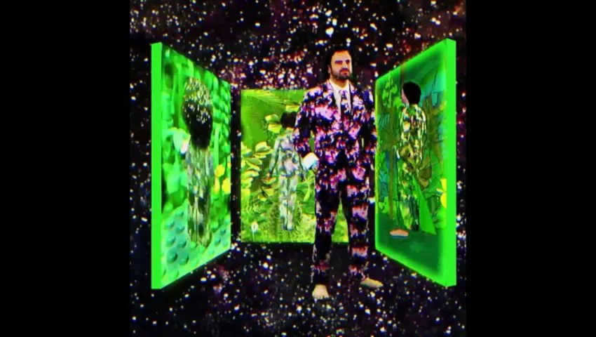 Loop extracted from the animated music video "L'appel de la forêt" [mixed media]