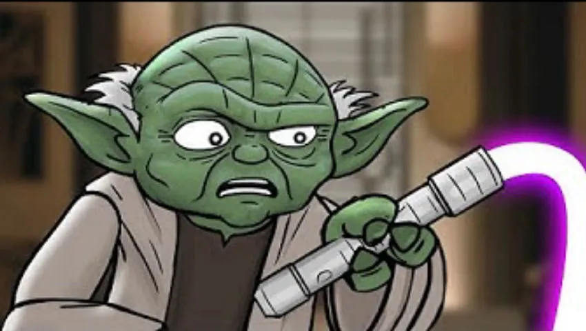 Yoda Cancels The Acolyte - HISHE Cartoon