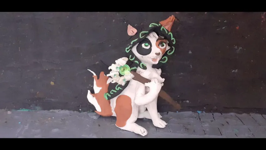 Purrcis Castle Cats Clay Animation