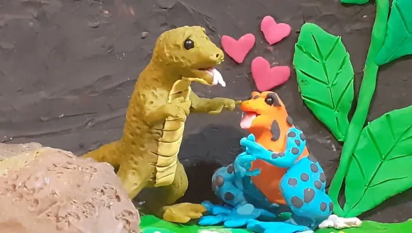 Lizards Also Cry clay Animation