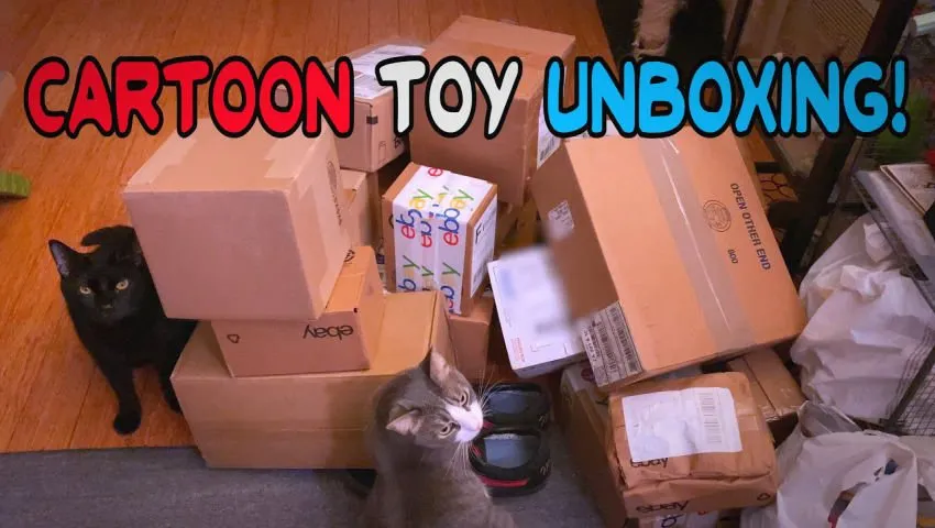 Unboxing CARTOON TOYS!