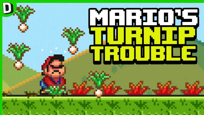Super Mario's Turnip Trouble Harvest!