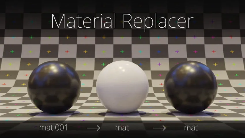 Material Replacer - Blender 3.5 Addon