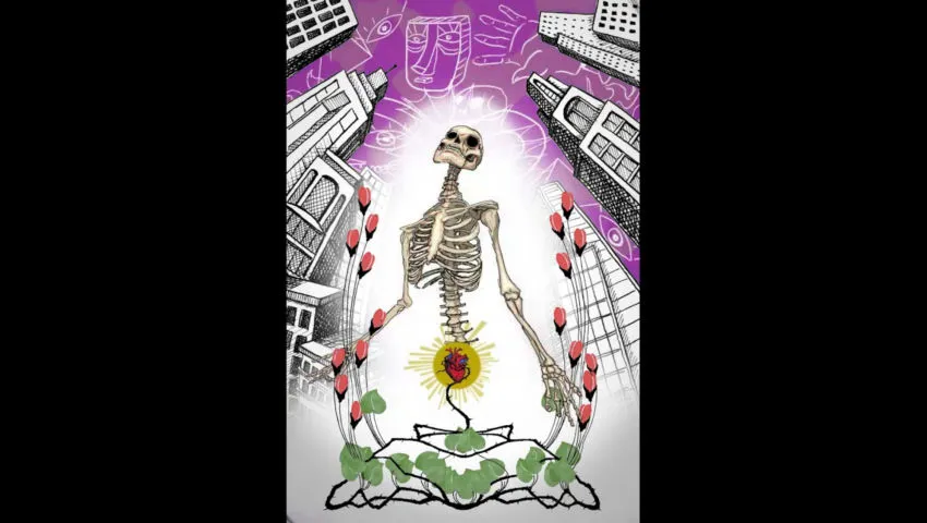 Rhia motherseal - Lockdown Song [ mixed media animation ]