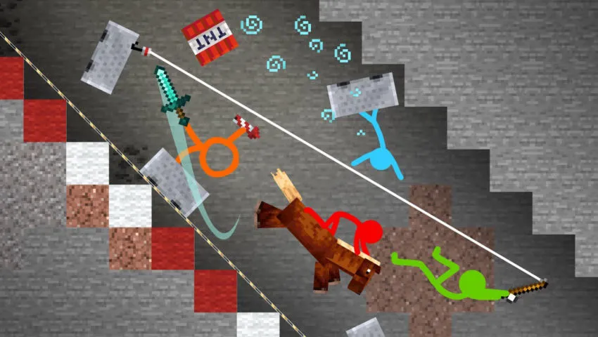 Ultimate Minecart Race - Animation vs. Minecraft Shorts Ep 31