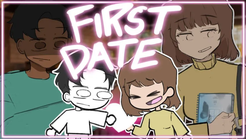 my COLLEGE FIRST DATE EXPERIENCE ft. twitch chat (animated story kinda)