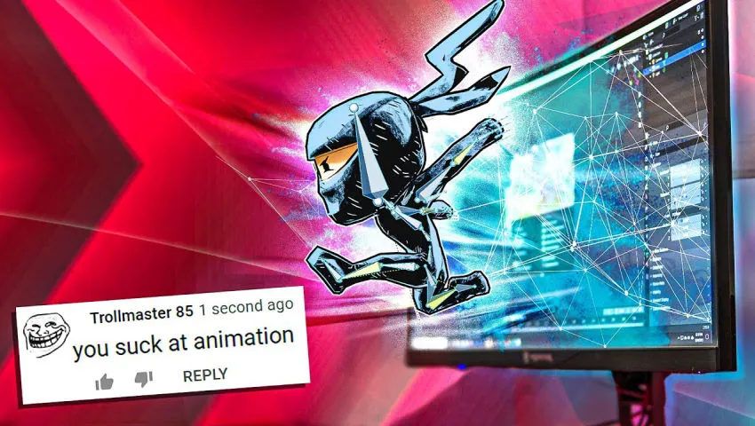 a Troll Said I Sucked at Animation... So I Animated a Ninja to do THIS!