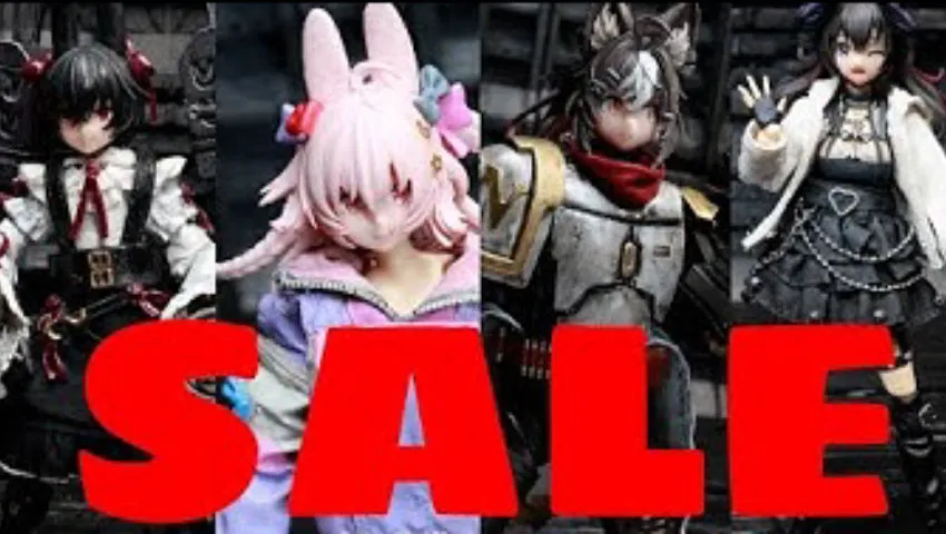 CUSTOM FIGURE SALE ANNOUNCEMENT (and some Vtuber merch)