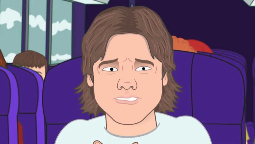 Theo's Bus Trip Moment - JRE Toons