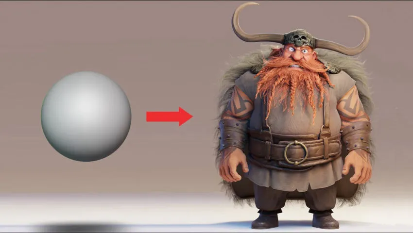 Viking modeling - Blender 4.0