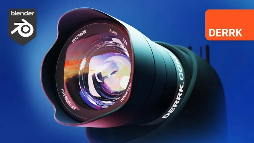Rendering a Realistic Camera Lens in Blender