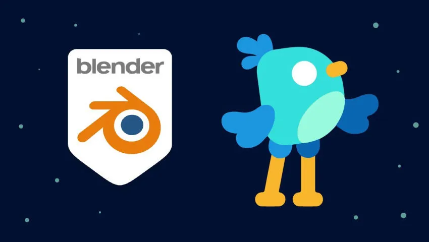 Make a Kurzgesagt Bird in Blender (Step by Step)