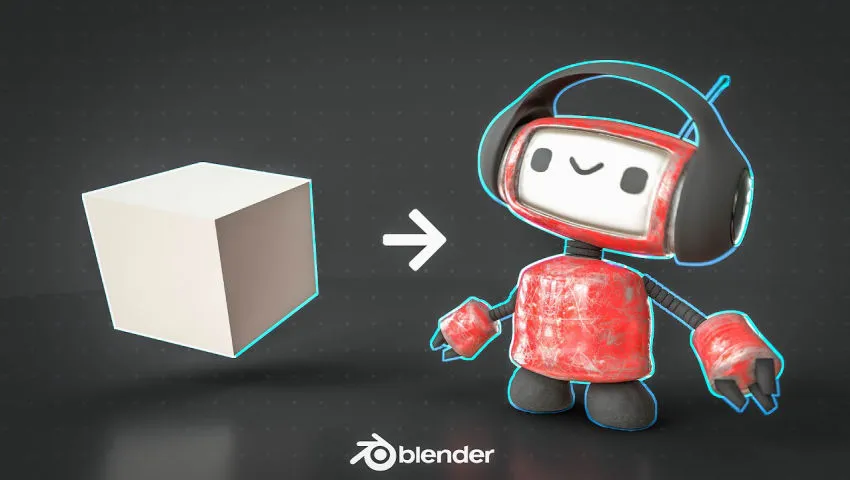 How to Create a 3D Robot in 15 Minutes