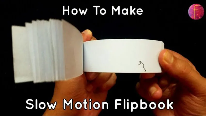 How To Make Slow Motion Flipbook | Slo Mo Animation - Mr Flip