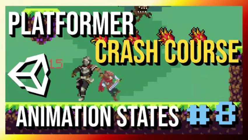 Controlling Walk, Run, Idle Animations  - 2D Platformer Crash Course in Unity 2022 (Part 8)