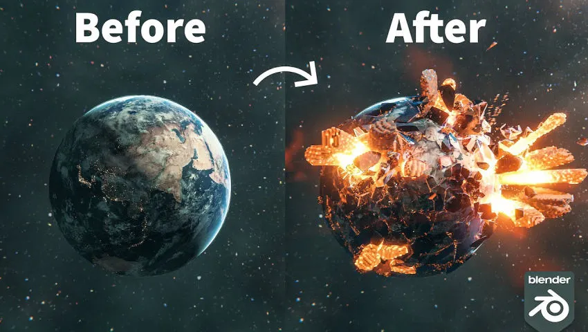 How to BLOW UP the WORLD... with 3D Simulations!