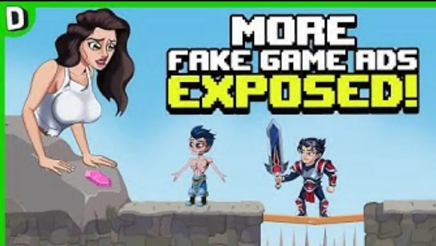 MORE Fake Game Ad EXPOSED!