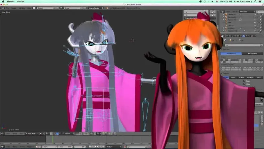 Chi - 3D Model