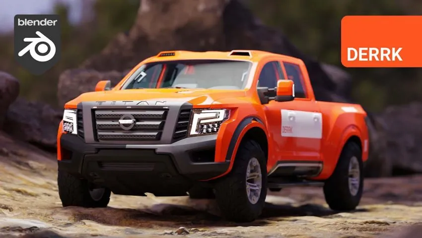 Making a Car Commercial in 15 minutes in Blender 3D
