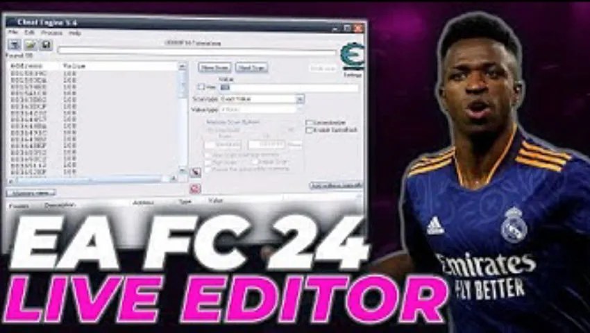 EA FC 24 Live Editor | EAFC 24 Live Editor | Based On Cheat Engine | Updated