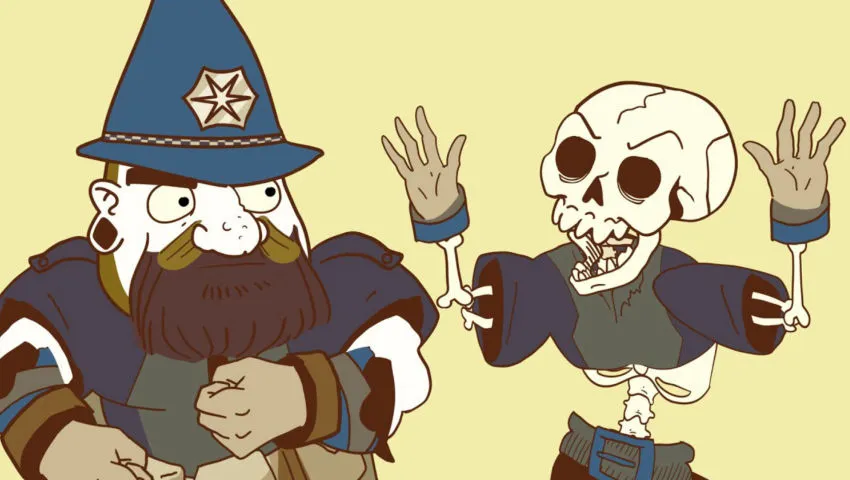 Animated Spellbook: Oops! all wizards #dnd