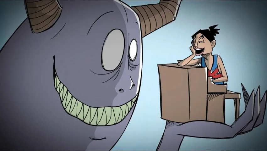 "THE MONSTER" by Lucy Schwartz and Patrick Smith