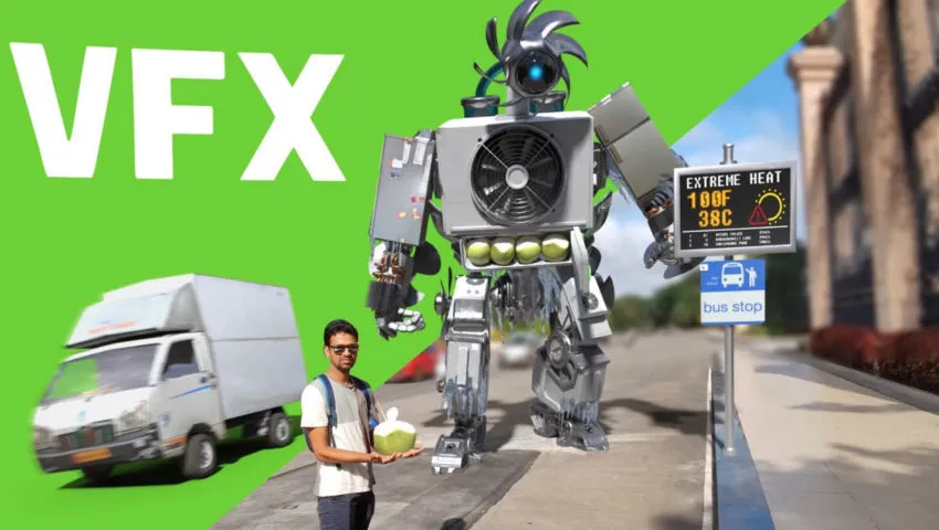 How I model and Animate ROBOTS- Quick VFX Breakdown