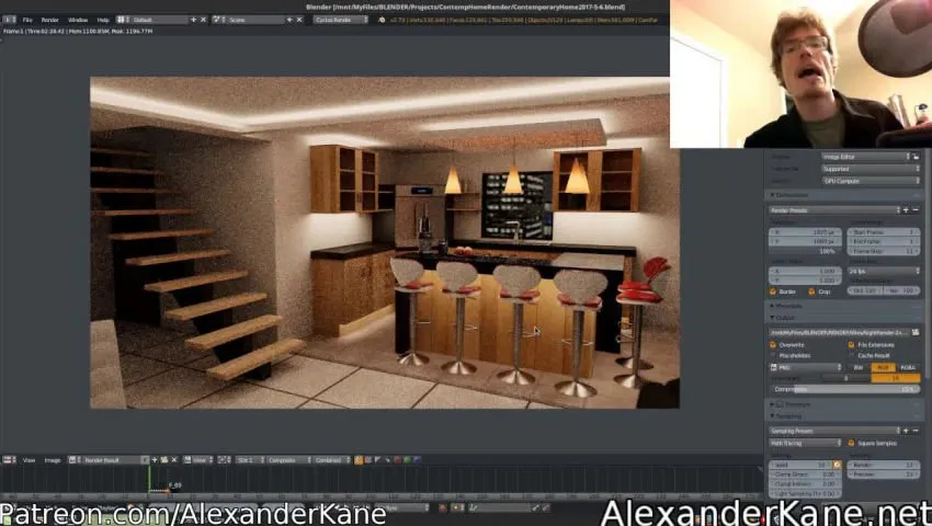 Speed up Blender Renders by using the command line