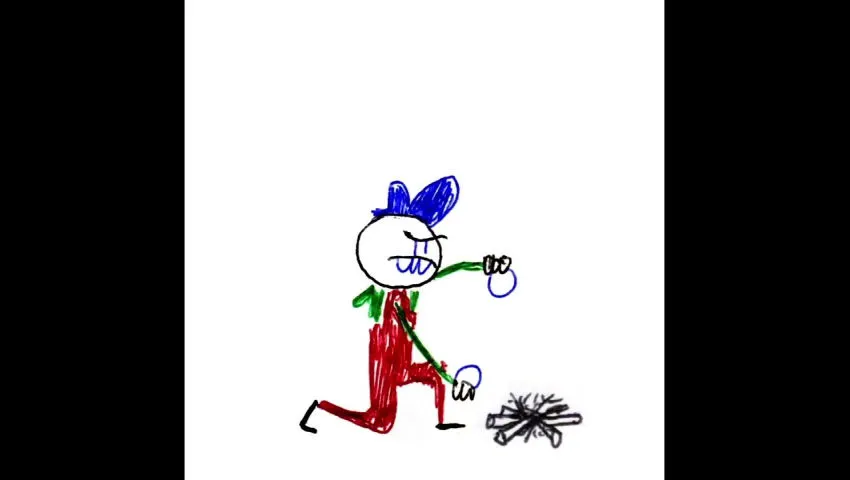 🔥Firestones - Little Bic Guy [ 4 color pen animation ] 🔥