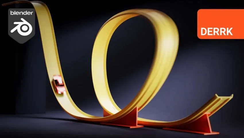 Wobbling Track Animation in Blender