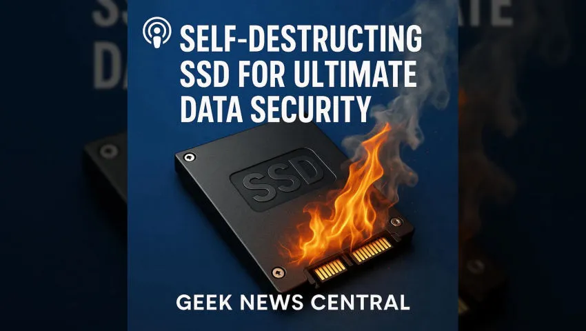 Self-Destructing SSD for Ultimate Data Security #1832