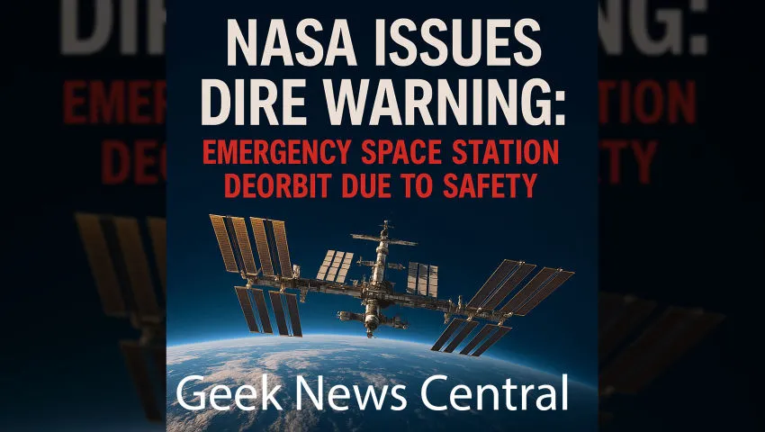 NASA Issues Dire Warning: Budget Cuts Could Trigger Emergency ISS Deorbit #1816