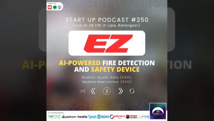 Start Up #250: EZ - AI-Powered Fire Detection and Safety Device