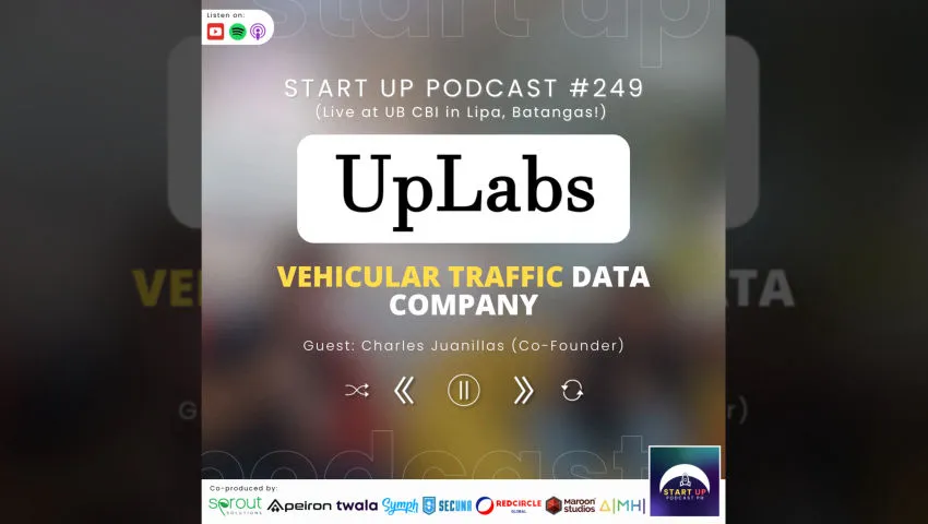 Start Up #249 : UpLabs - Vehicular Traffic Data Company