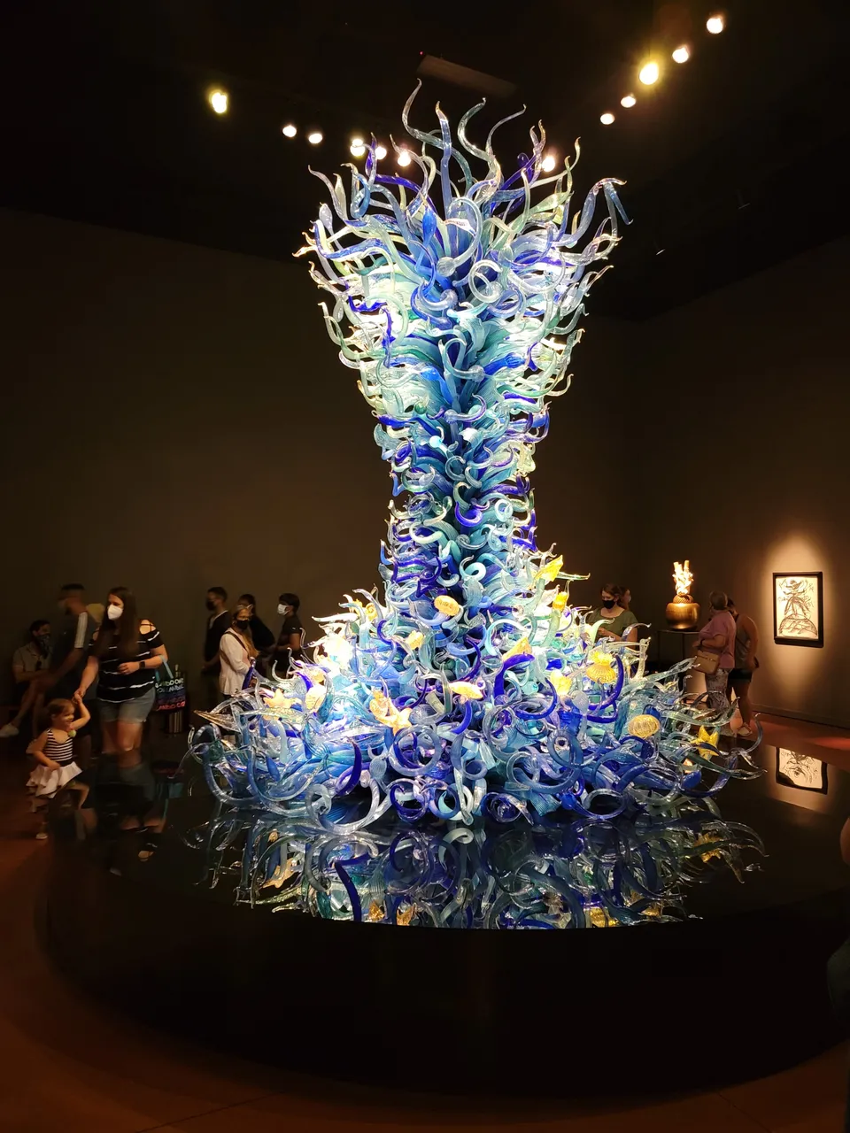 An amazing larger than life ocean based sculpture.