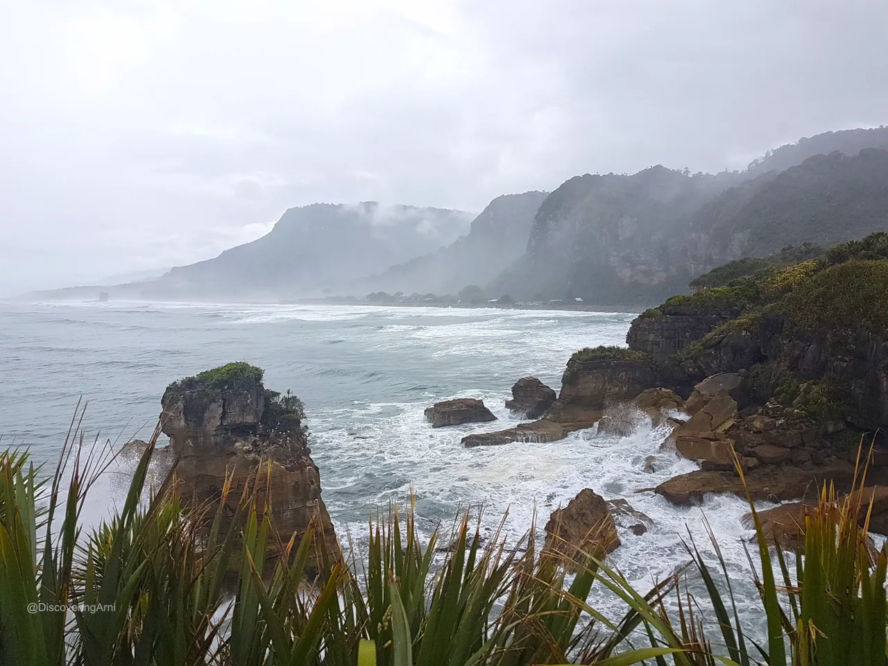 Punakaiki Coastal View on State Highway 6