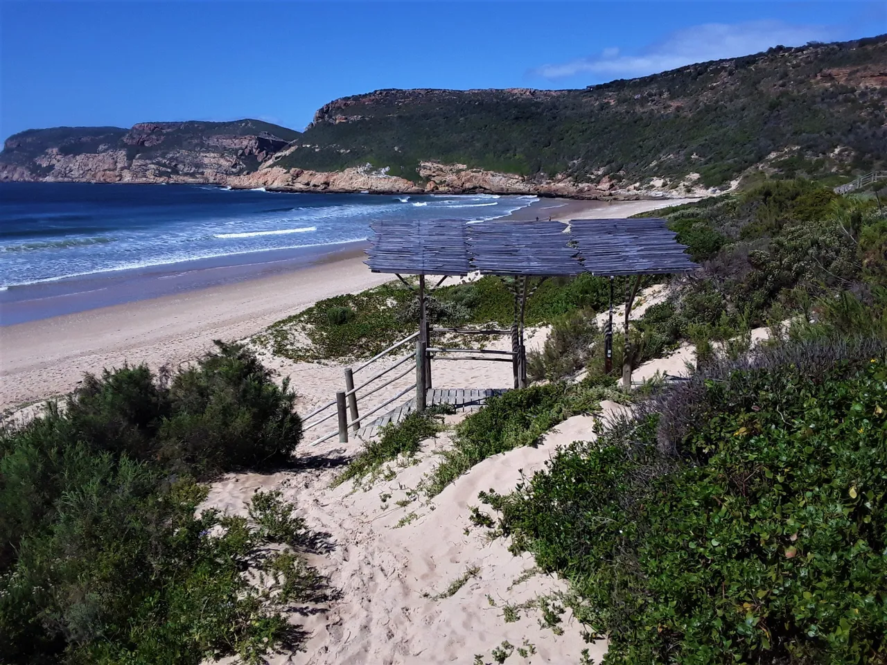 A beautiful view of the peninsula from the beach