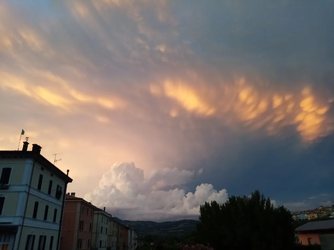 A storm on Porretta Terme