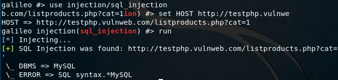 sql injection attack