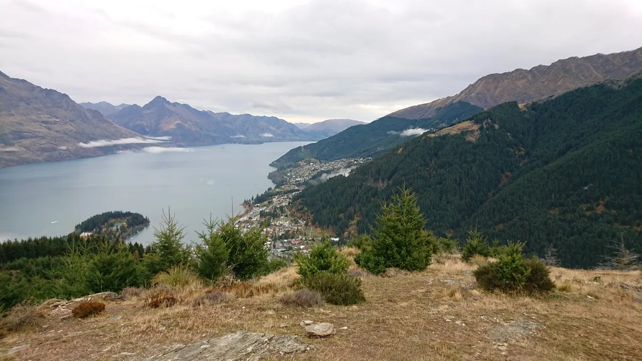 Queenstown looks a long way away now doesn't it?