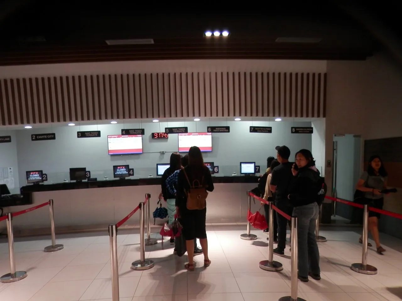 booking counter