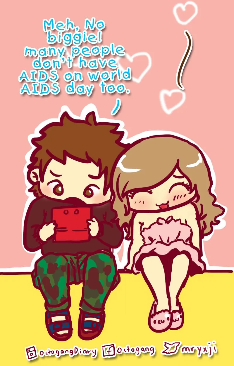 OctoGang's Diary: Day 25 - Valentine's Day comic drawing octogang webtoon takosdiary
