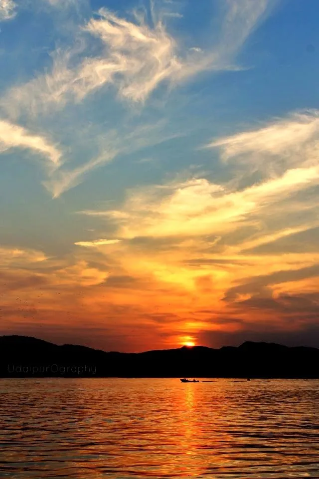 Gaurav Bhandari bhaga lake pichhola sunset udaipur