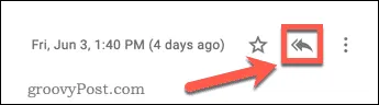 Gmail 默认回复选项