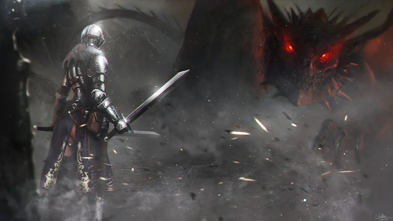 dark souls 2  II game dragon knight hd wallpaper  image  picture ....jpg