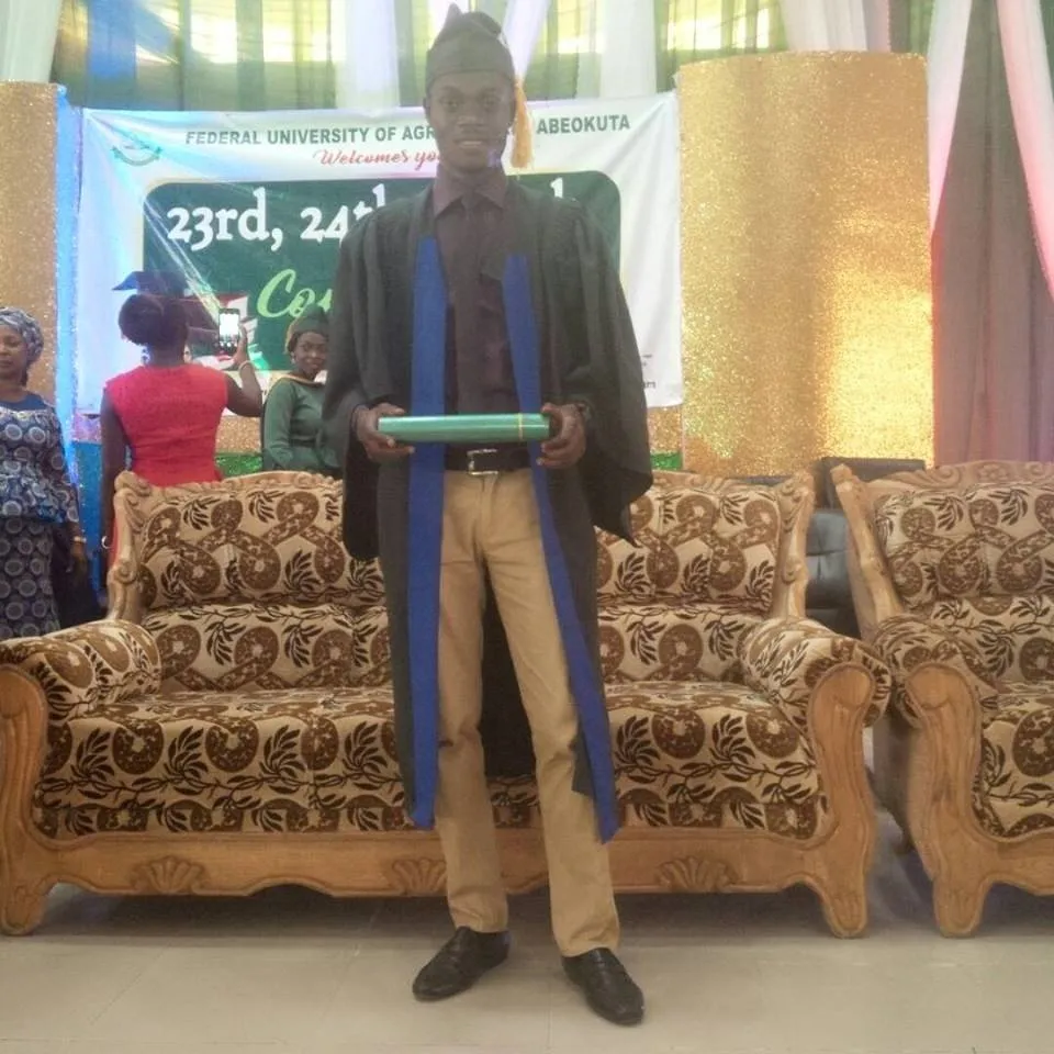 My graduation picture