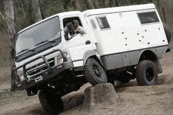 EarthCruiser EXP handling crazy offroad conditions