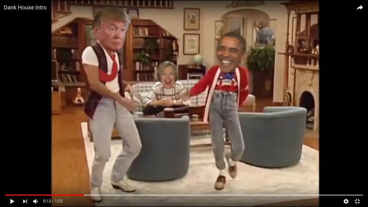 TRUMP STEVE URKEL OBAMA DANCE HILLARY LAUGH.png