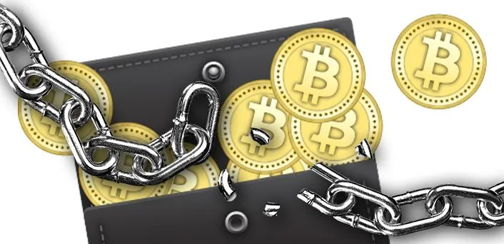 Bitcoin wallet breaking the chain, security.jpg