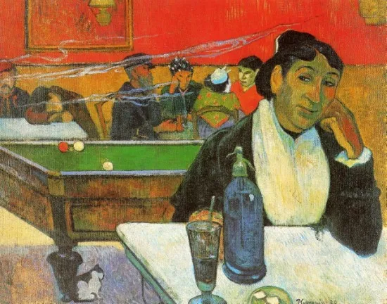 Paul Gauguin, Caf+® in Arles, 1888.jpg